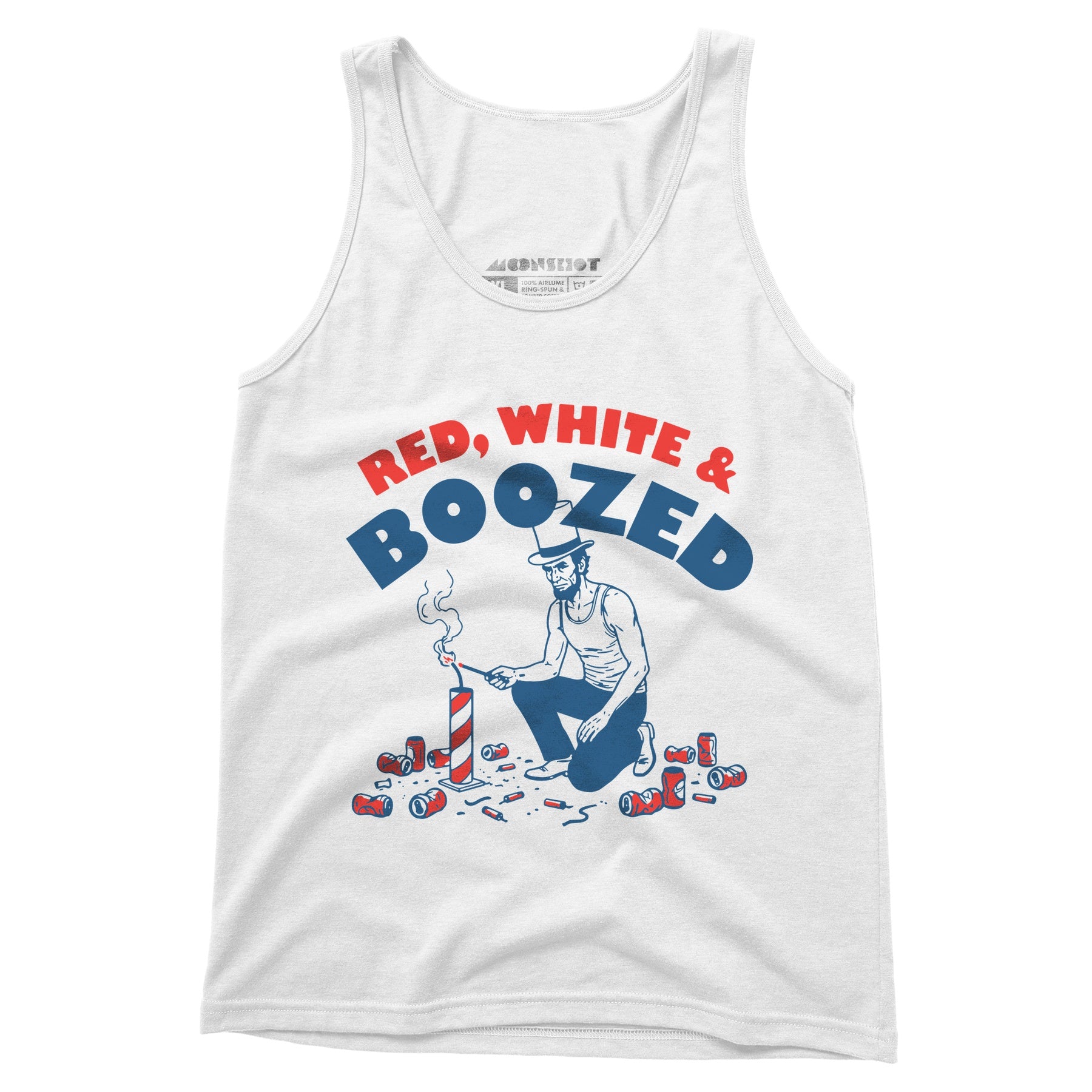 Red, White & Boozed - Unisex Tank Top