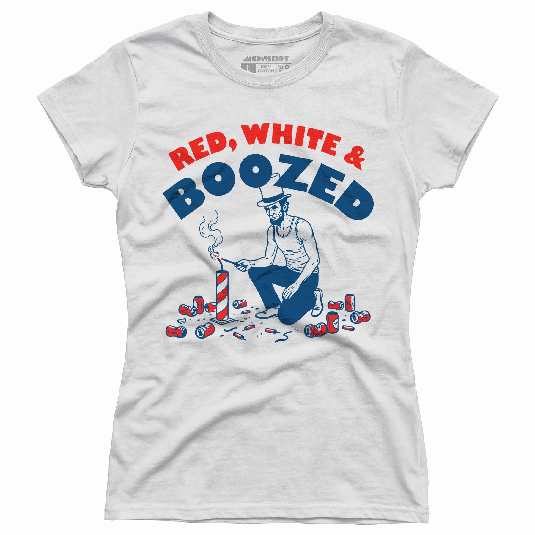 Red, White & Boozed - Women's T-Shirt