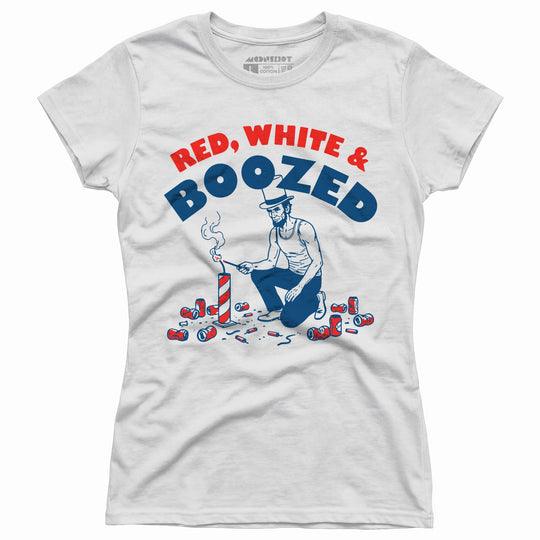 Red, White & Boozed - Women's T-Shirt