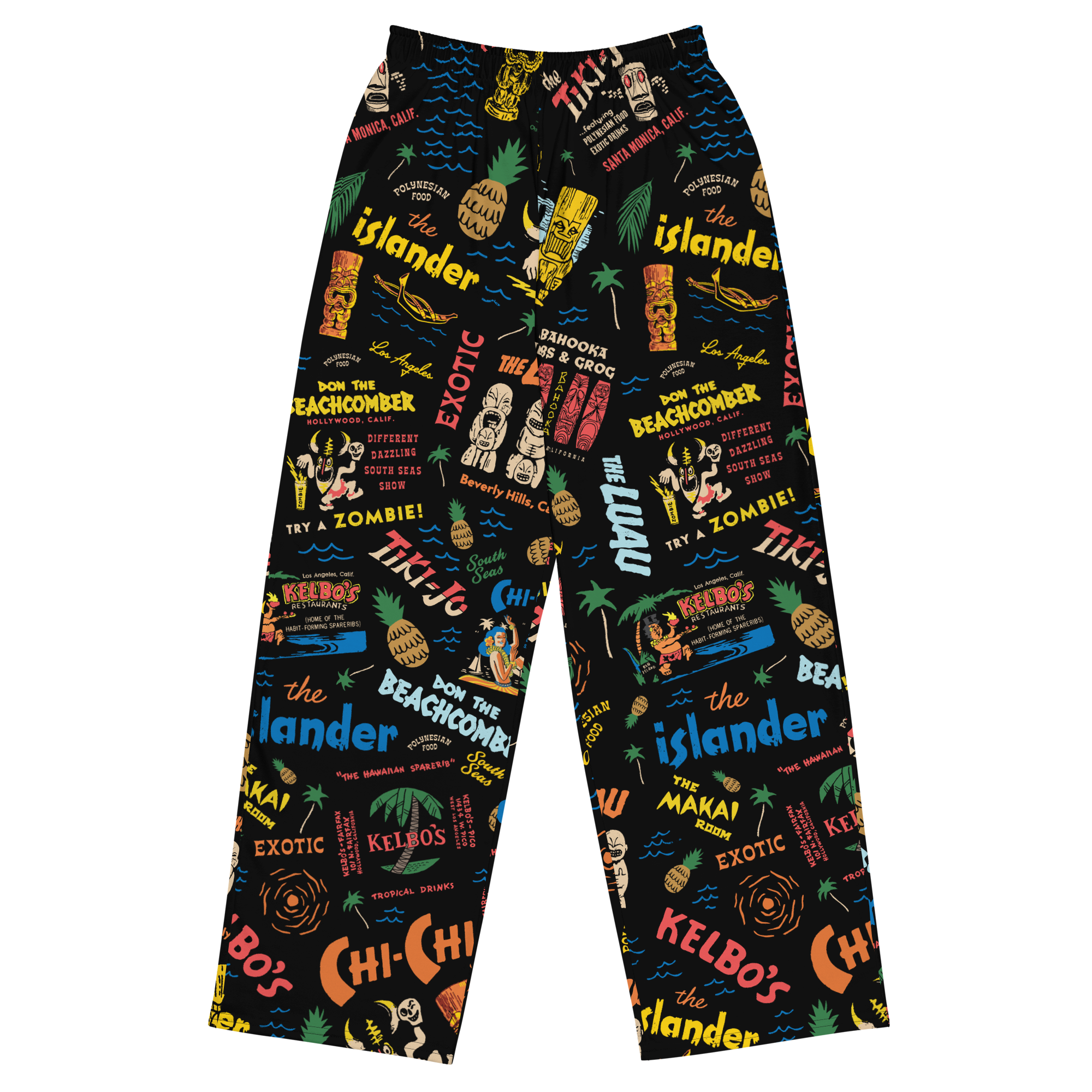 Retro Tiki Bars - Los Angeles, CA - Pajama Lounge Pants
