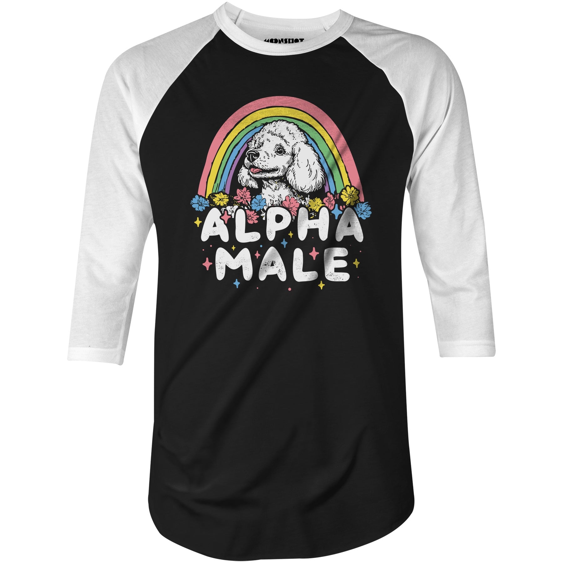 Alpha Male - 3/4 Sleeve Raglan T-Shirt
