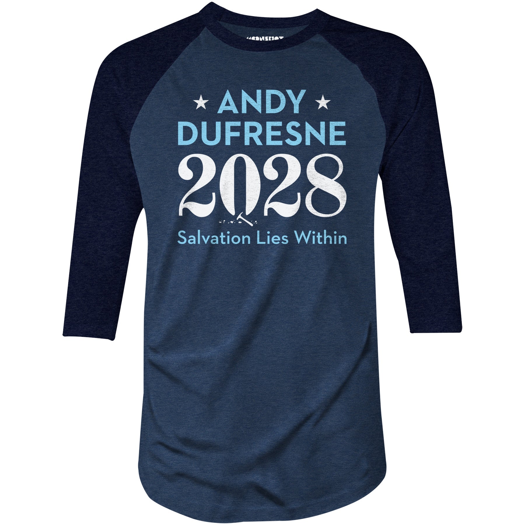Andy Dufresne 2028 - 3/4 Sleeve Raglan T-Shirt