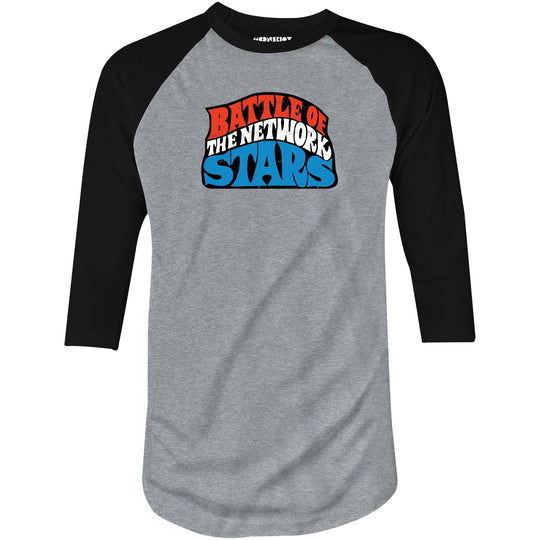 Battle of the Network Stars - 3/4 Sleeve Raglan T-Shirt