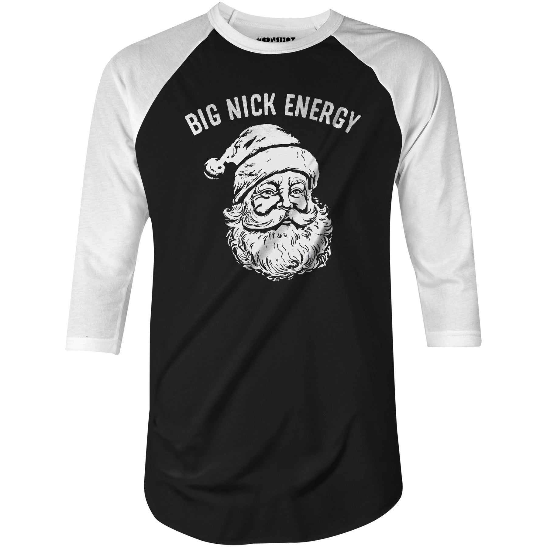 Big Nick Energy - 3/4 Sleeve Raglan T-Shirt