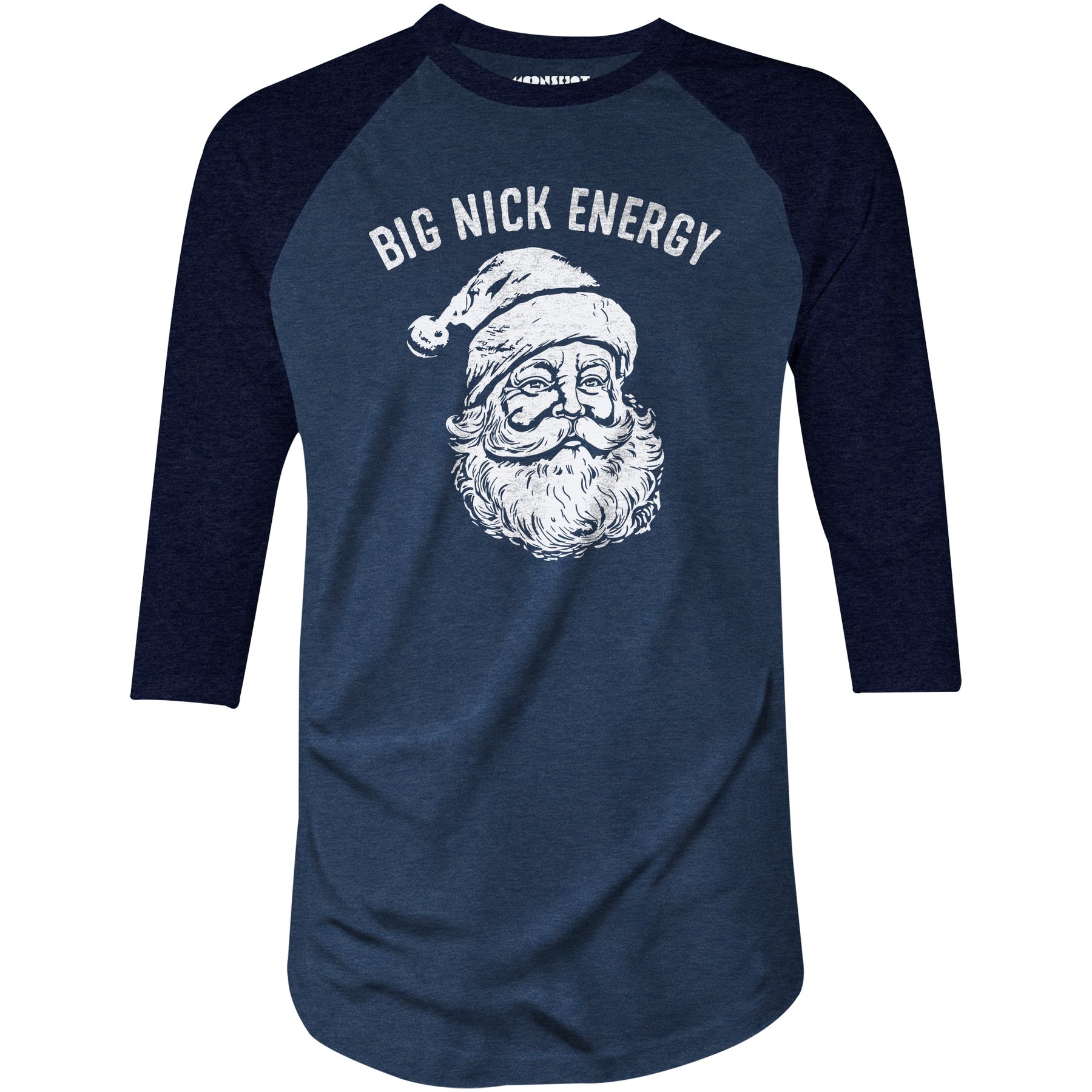 Big Nick Energy - 3/4 Sleeve Raglan T-Shirt
