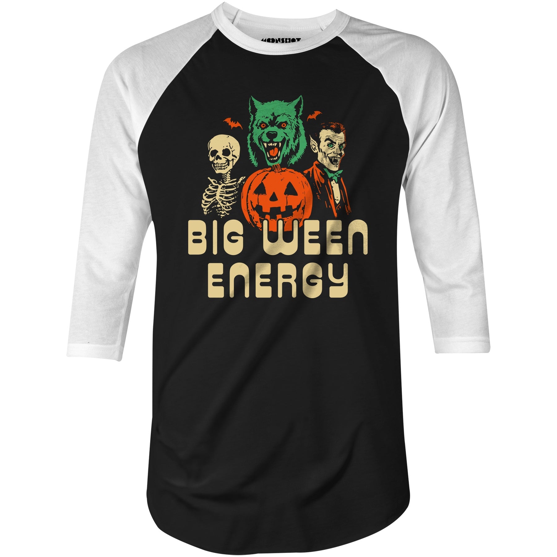 Big Ween Energy - 3/4 Sleeve Raglan T-Shirt