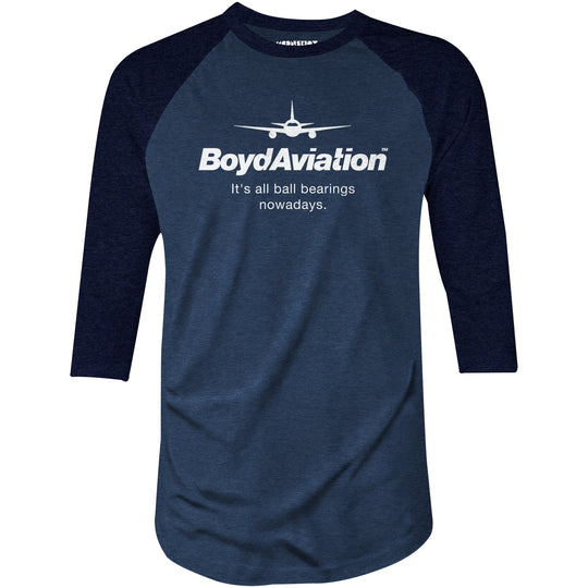 Boyd Aviation - 3/4 Sleeve Raglan T-Shirt