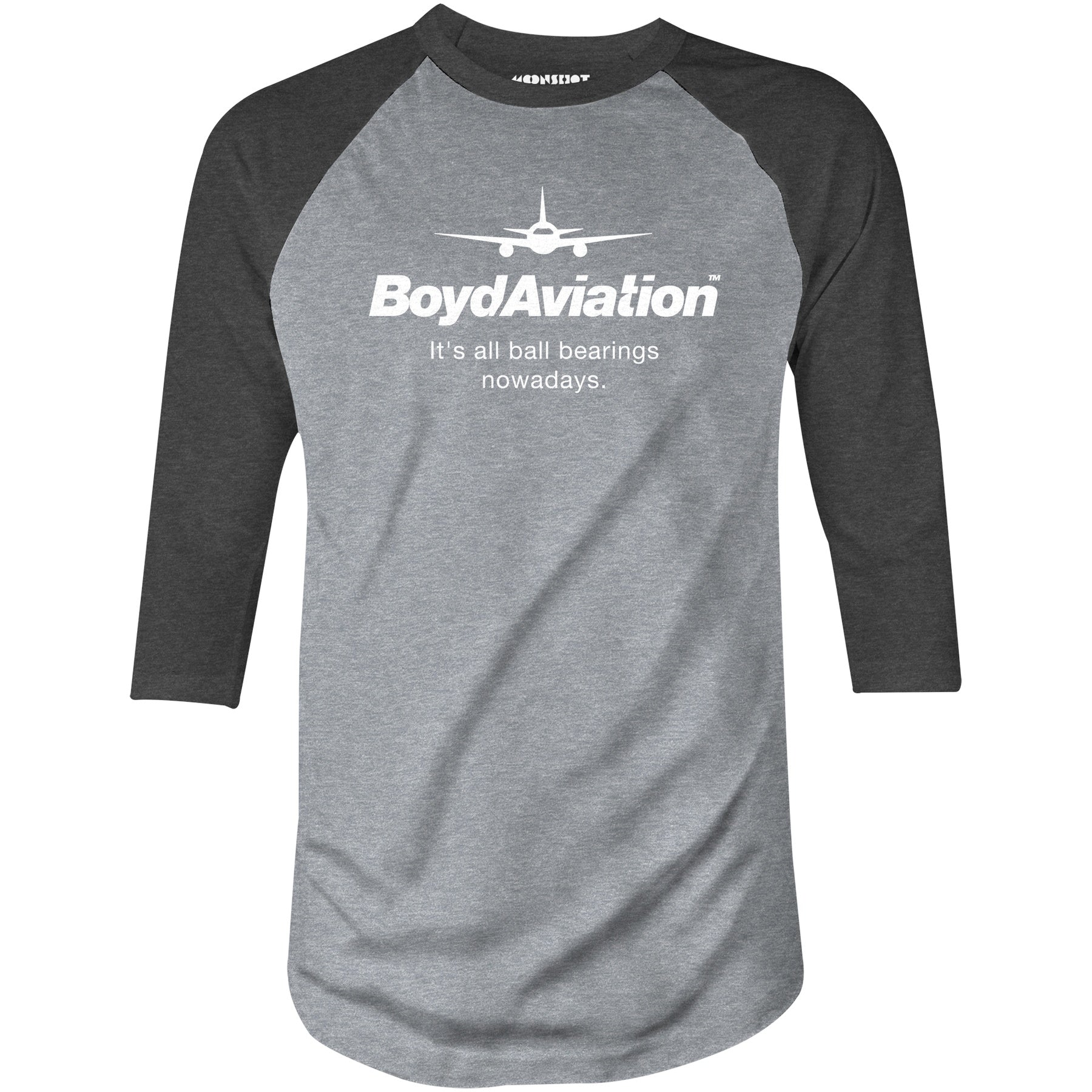 Boyd Aviation - 3/4 Sleeve Raglan T-Shirt