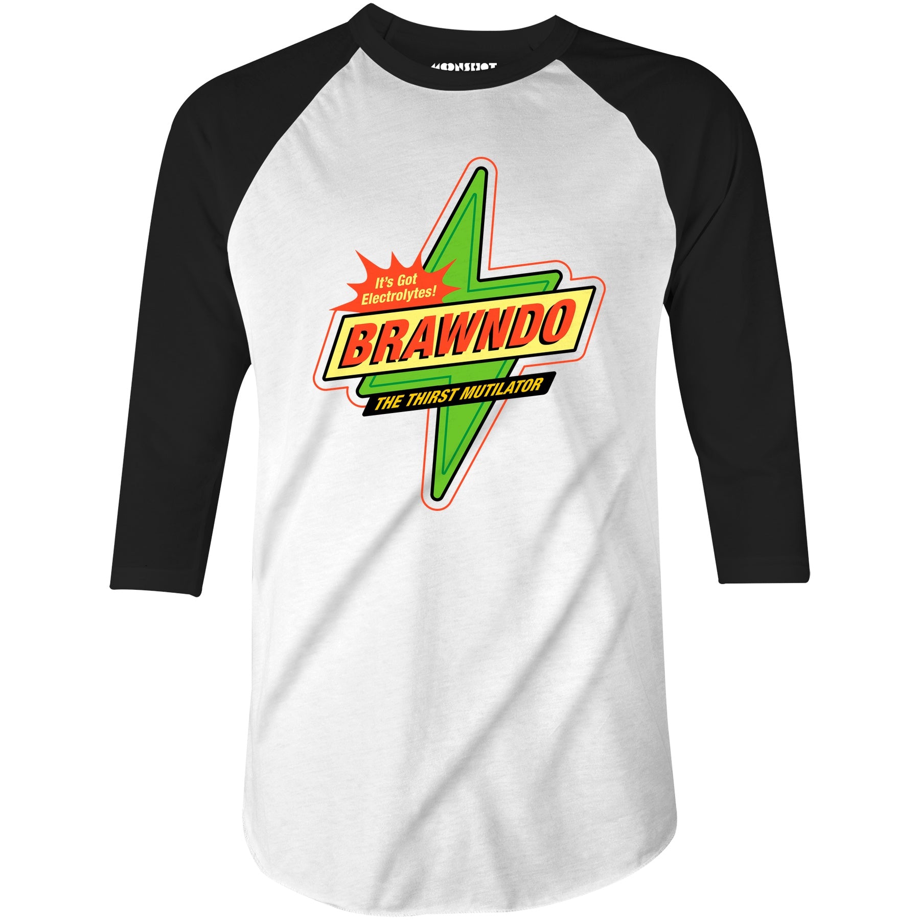 Brawndo - 3/4 Sleeve Raglan T-Shirt