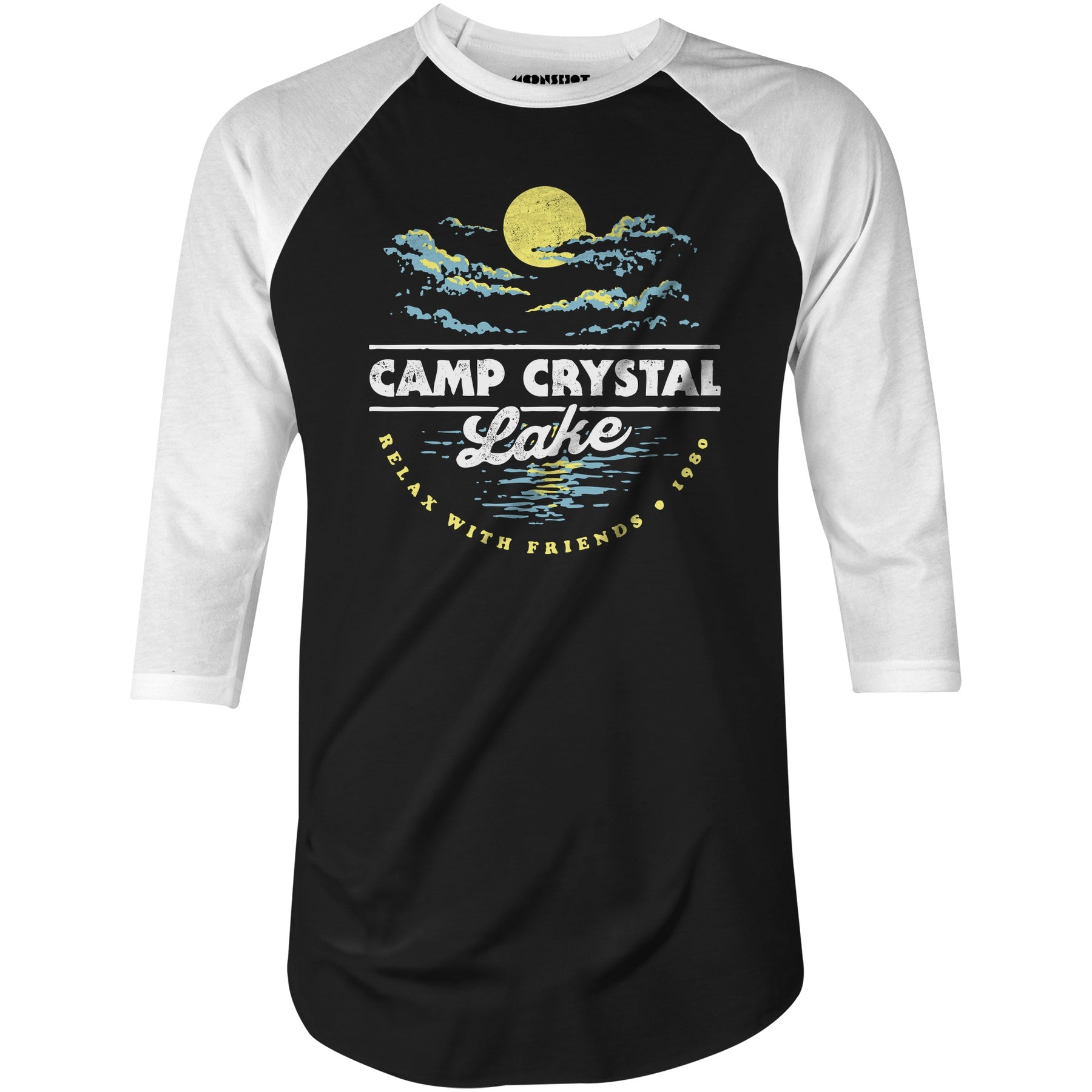 Camp Crystal Lake 1980 - 3/4 Sleeve Raglan T-Shirt