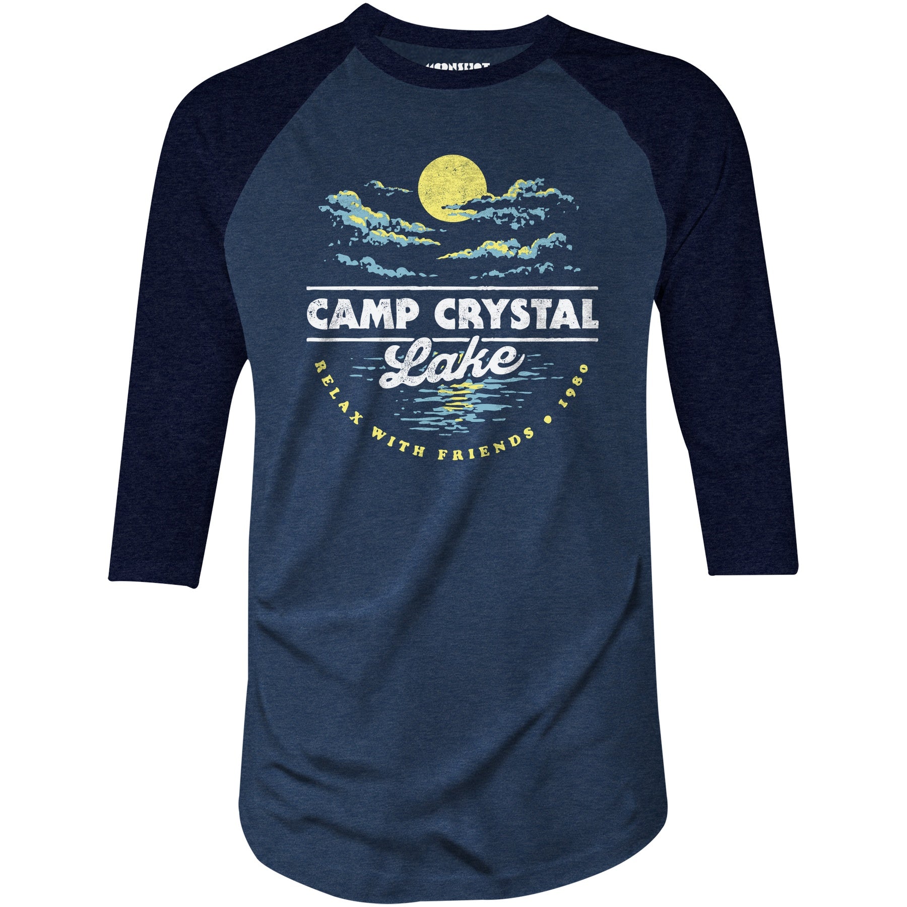 Camp Crystal Lake 1980 - 3/4 Sleeve Raglan T-Shirt