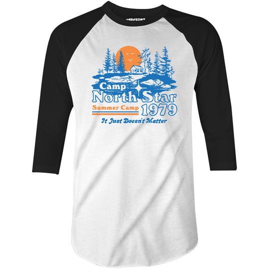 Camp North Star 1979 - 3/4 Sleeve Raglan T-Shirt