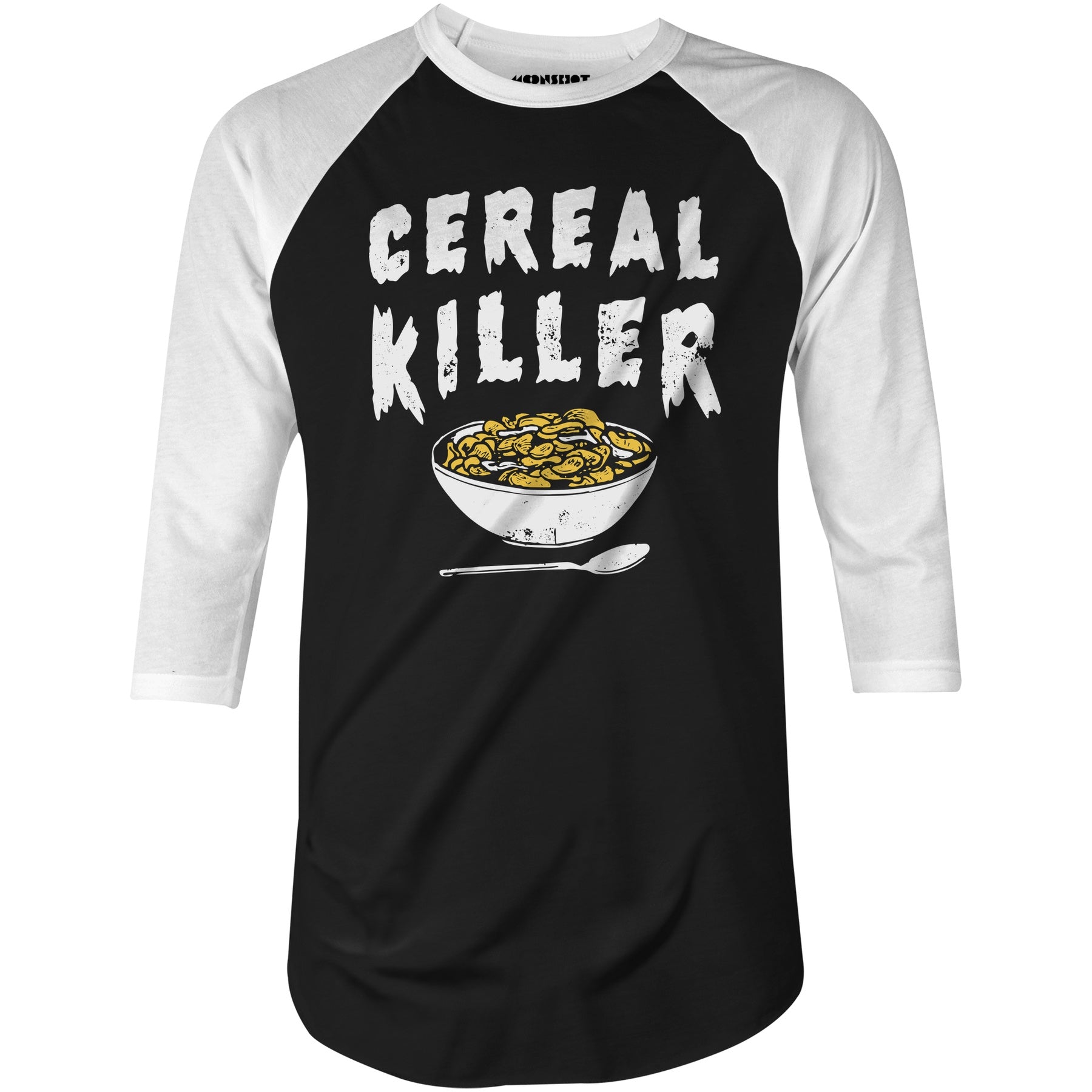 Cereal Killer - 3/4 Sleeve Raglan T-Shirt