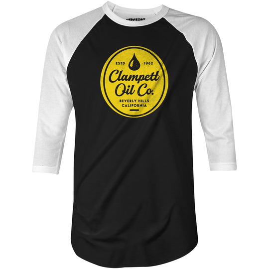 Clampett Oil Co. - 3/4 Sleeve Raglan T-Shirt