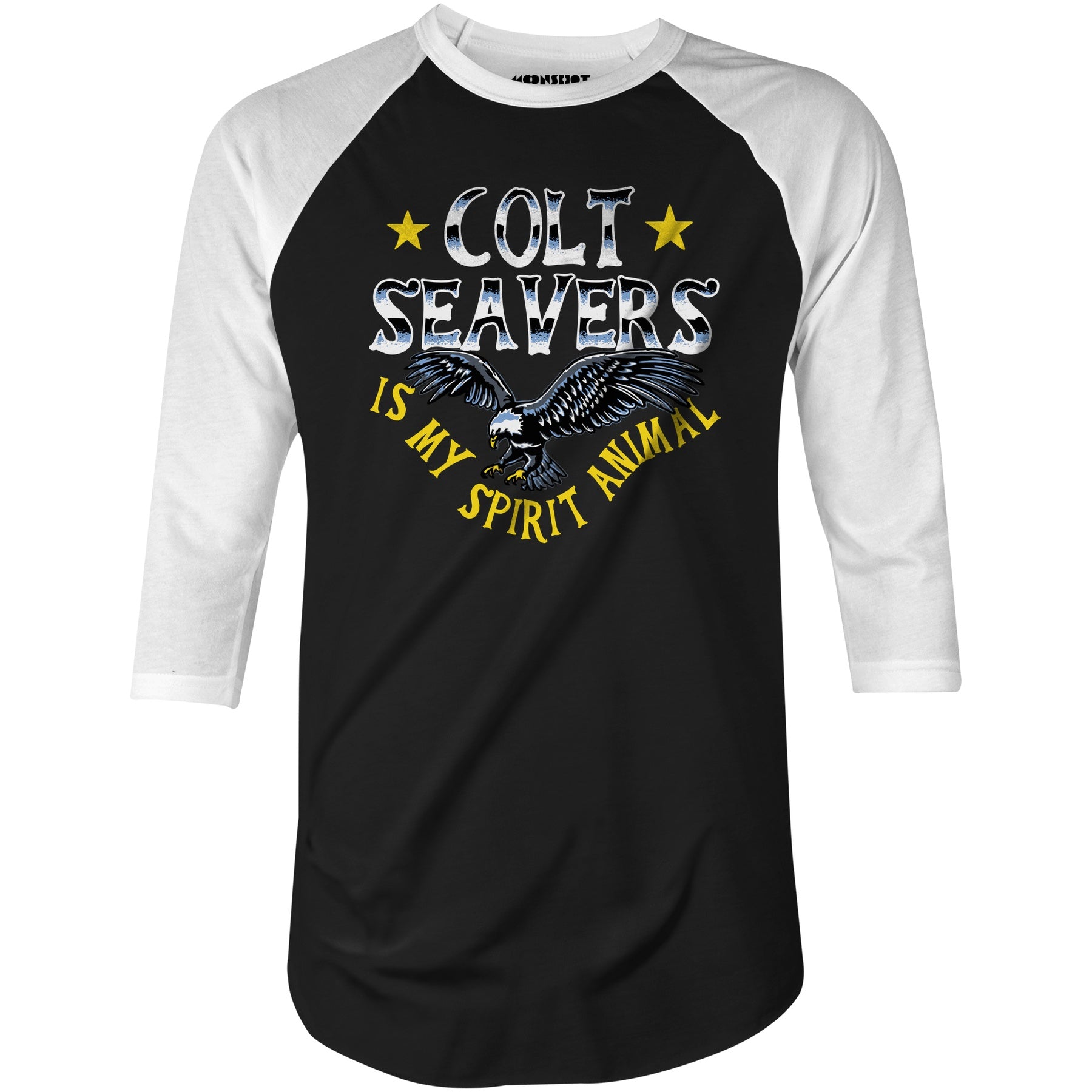 Colt Seavers is My Spirit Animal - 3/4 Sleeve Raglan T-Shirt