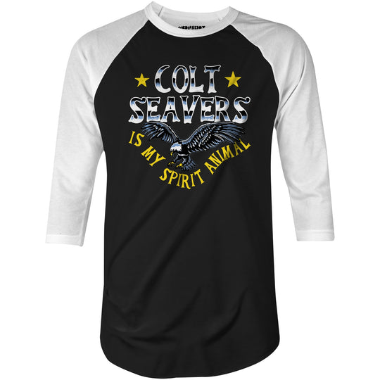 Colt Seavers is My Spirit Animal - 3/4 Sleeve Raglan T-Shirt