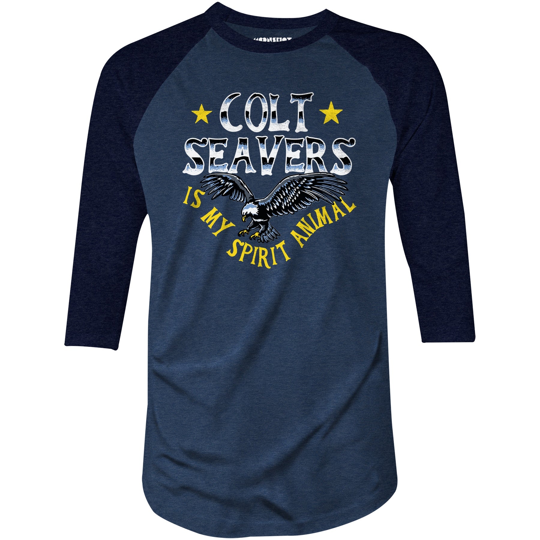 Colt Seavers is My Spirit Animal - 3/4 Sleeve Raglan T-Shirt