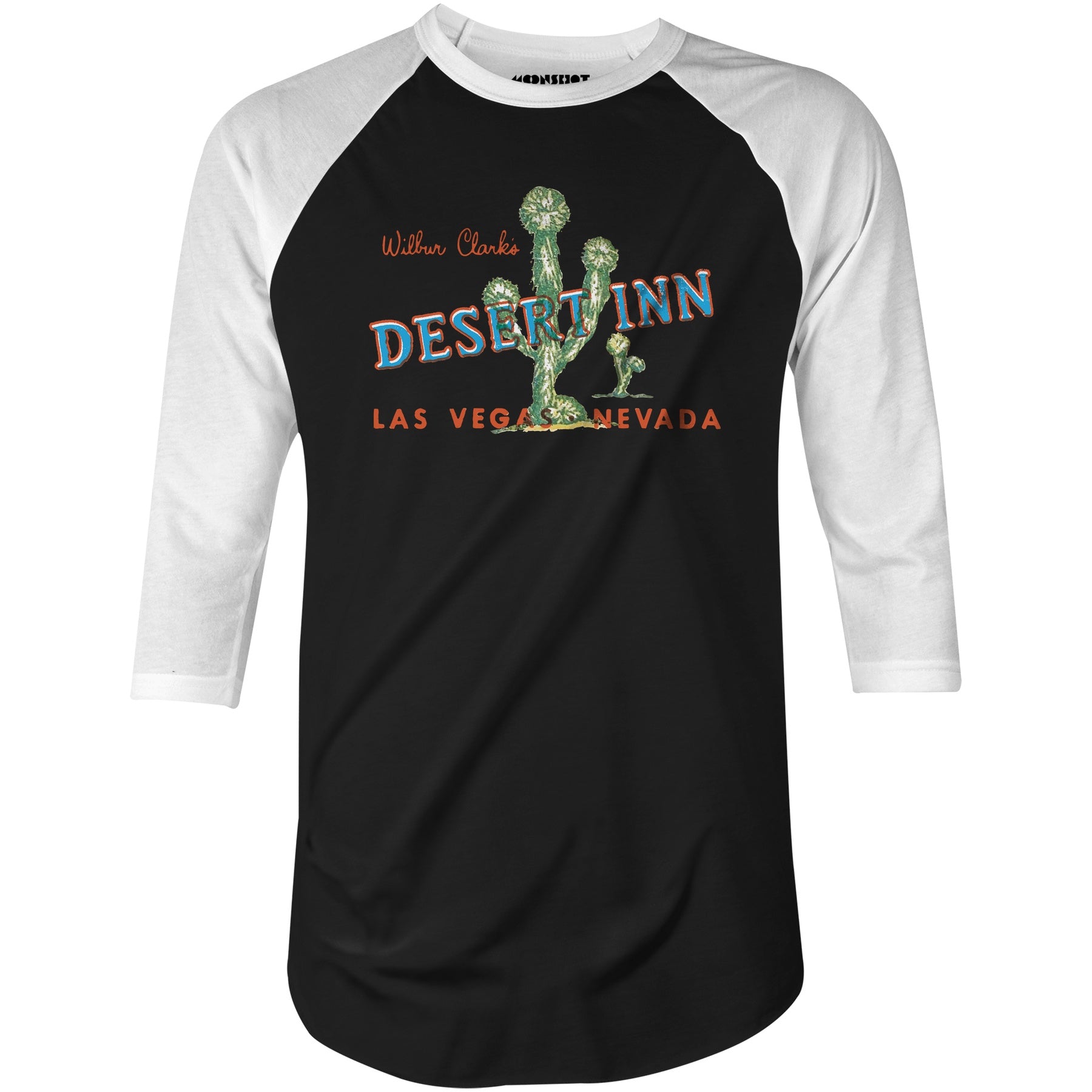 Desert Inn - Vintage Las Vegas - 3/4 Sleeve Raglan T-Shirt