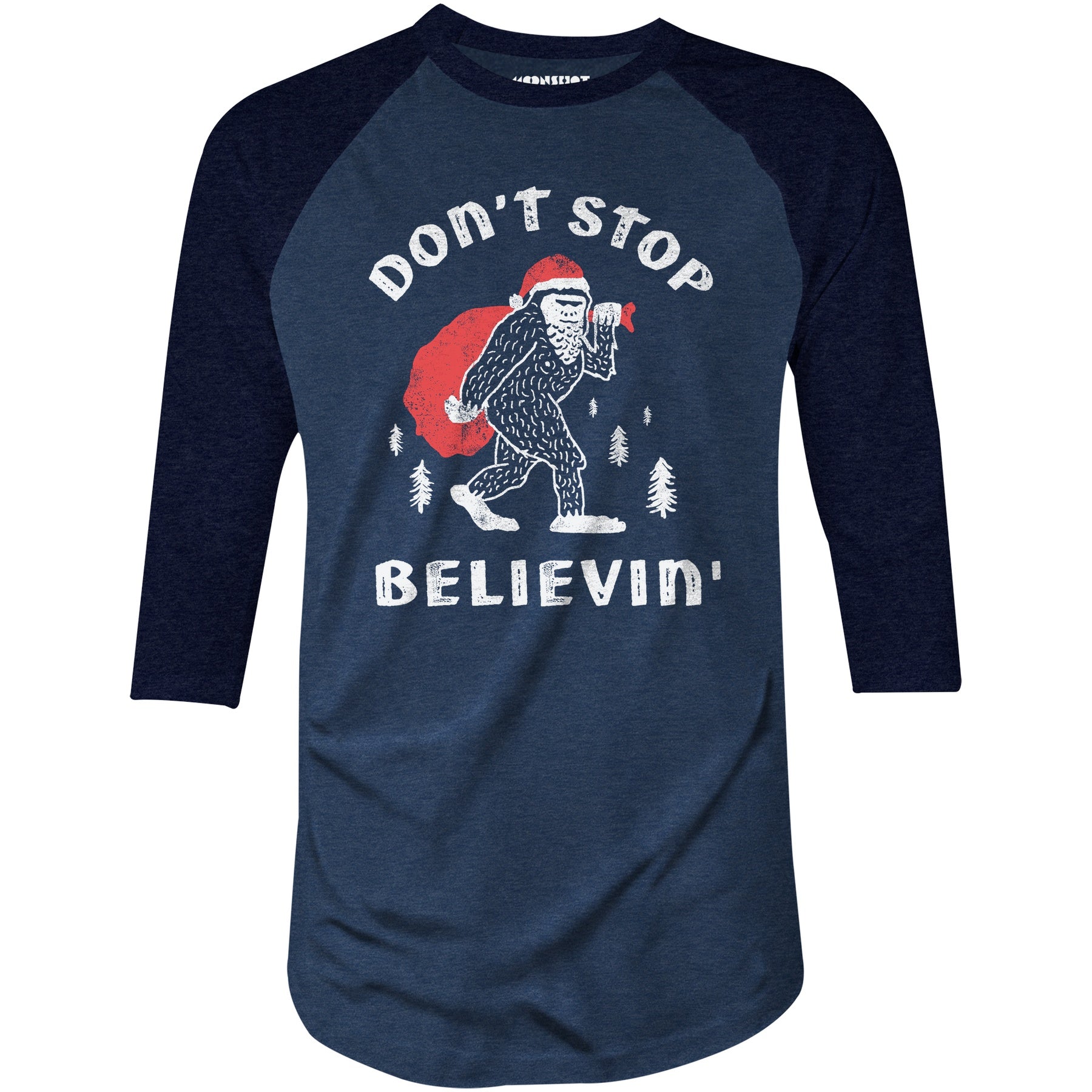 Don't Stop Believin' - 3/4 Sleeve Raglan T-Shirt