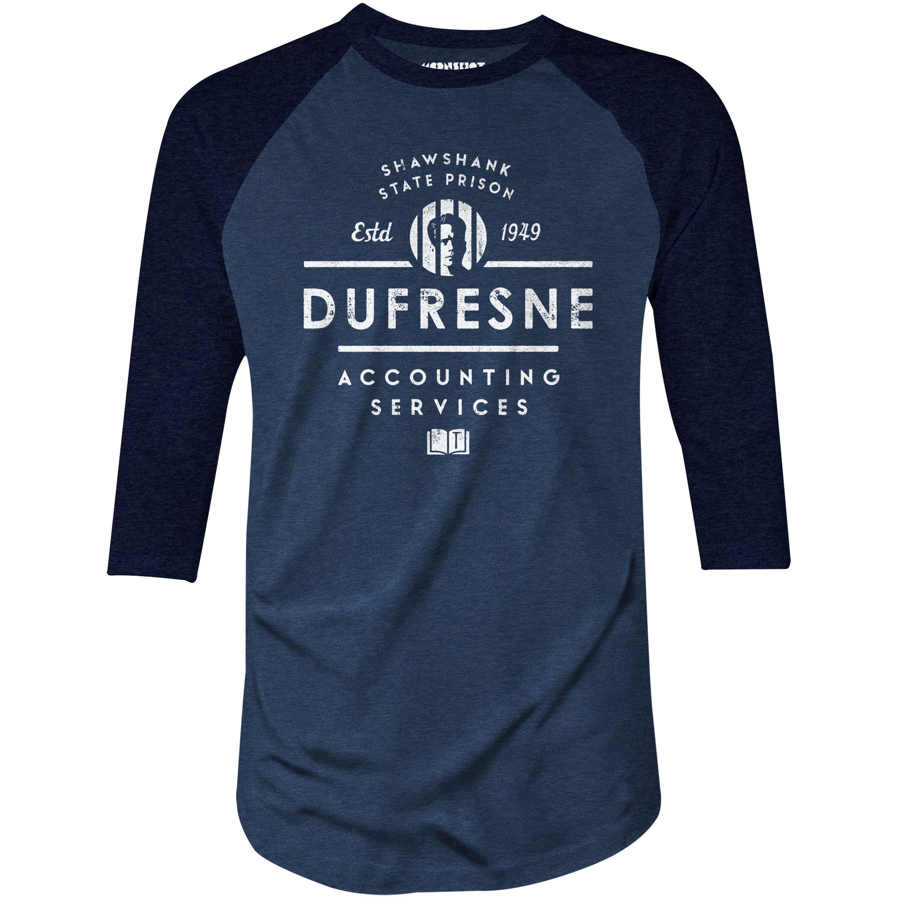 Dufresne Accounting Services - 3/4 Sleeve Raglan T-Shirt