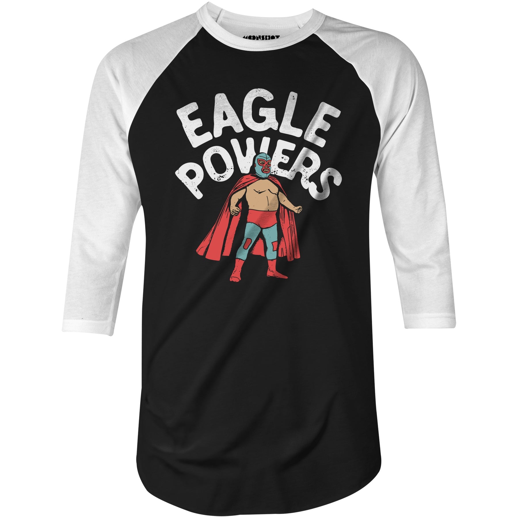Eagle Powers - 3/4 Sleeve Raglan T-Shirt