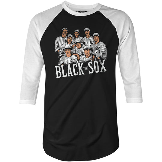 Eight Men Out - 3/4 Sleeve Raglan T-Shirt