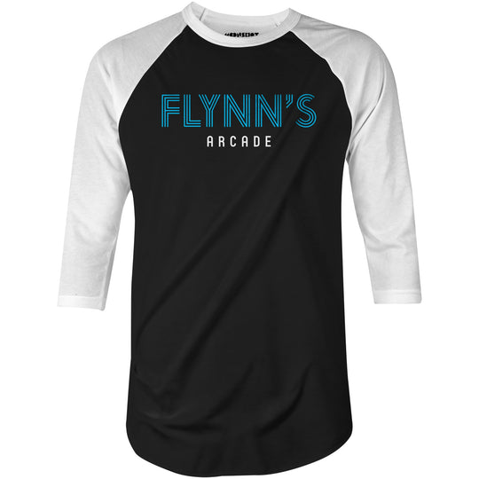 Flynn's Arcade - 3/4 Sleeve Raglan T-Shirt