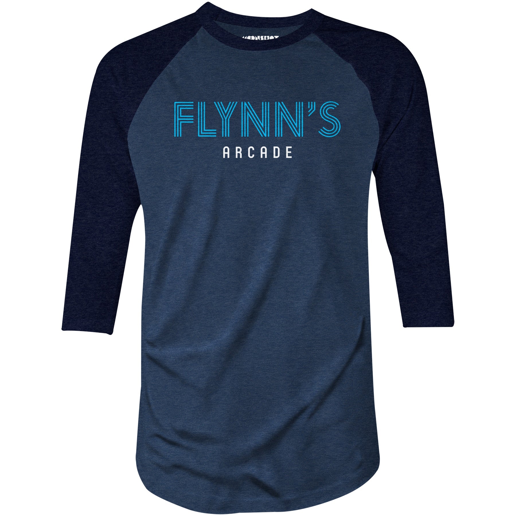 Flynn's Arcade - 3/4 Sleeve Raglan T-Shirt