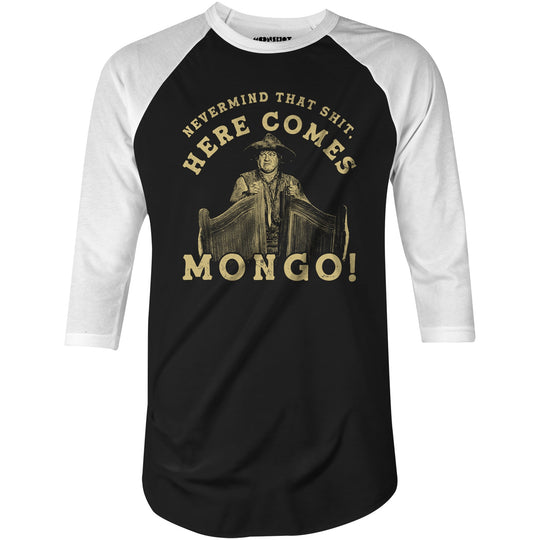 Here Comes Mongo! - 3/4 Sleeve Raglan T-Shirt