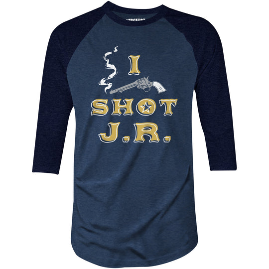 I Shot J.R. - 3/4 Sleeve Raglan T-Shirt