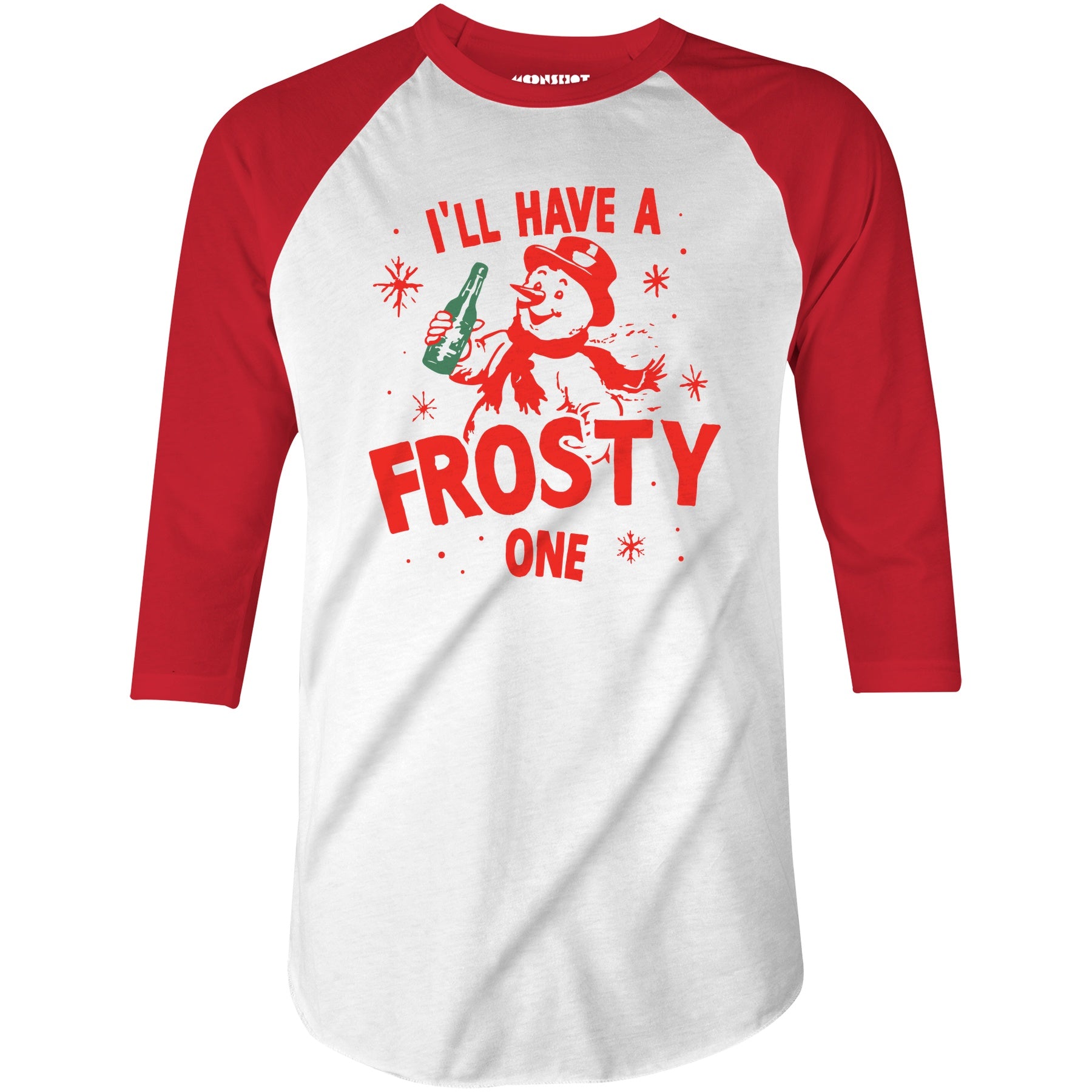 I'll Have a Frosty One - 3/4 Sleeve Raglan T-Shirt