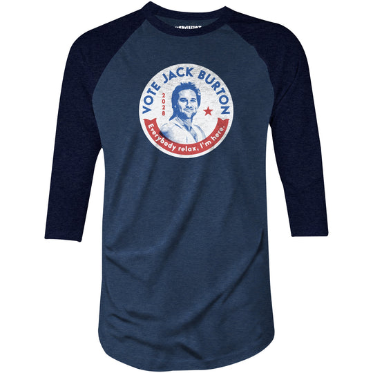 Jack Burton 2028 - 3/4 Sleeve Raglan T-Shirt