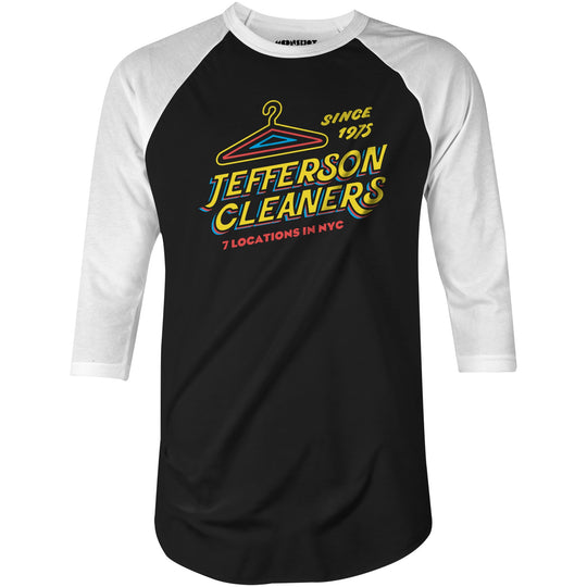 Jefferson Cleaners - 3/4 Sleeve Raglan T-Shirt