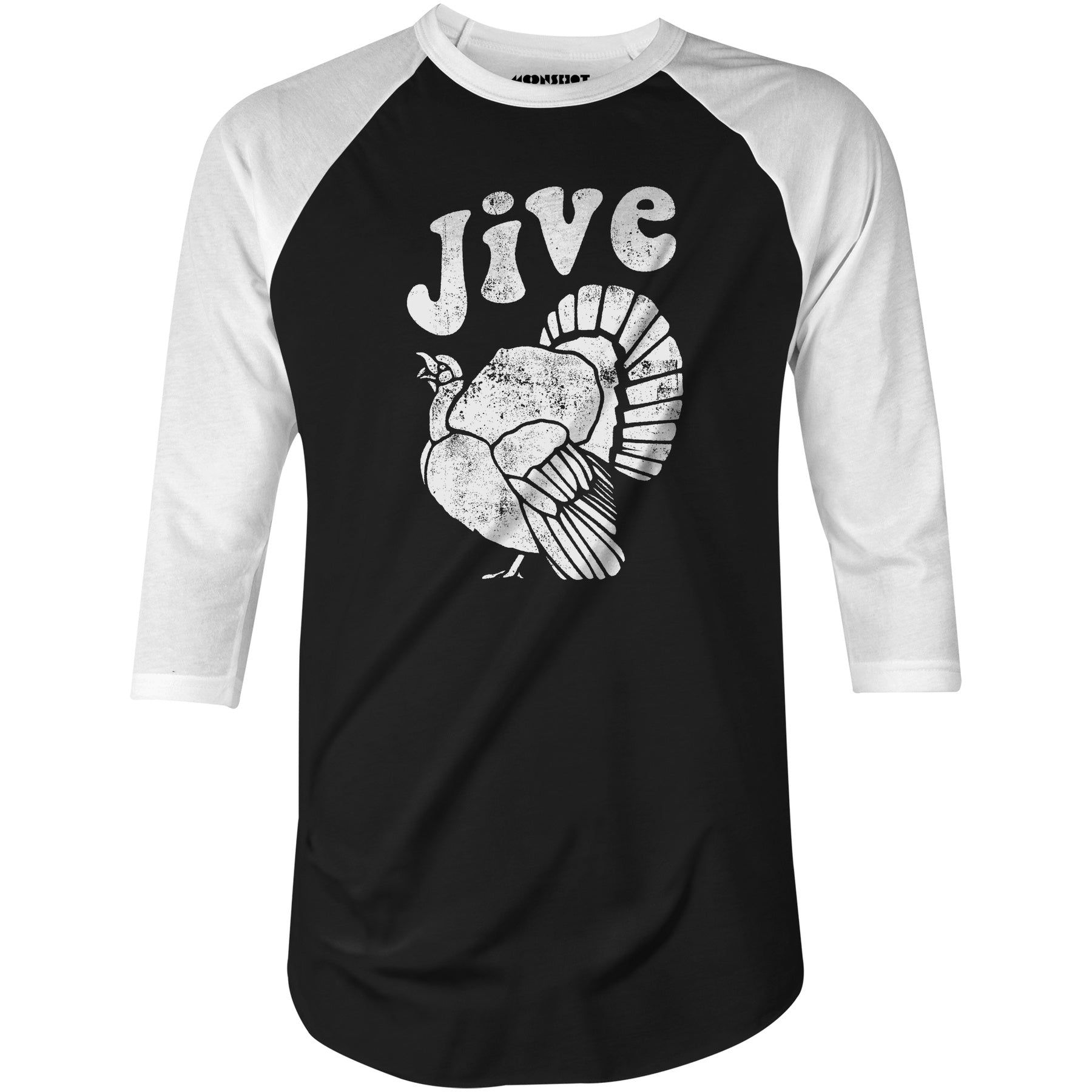 Jive Turkey - 3/4 Sleeve Raglan T-Shirt