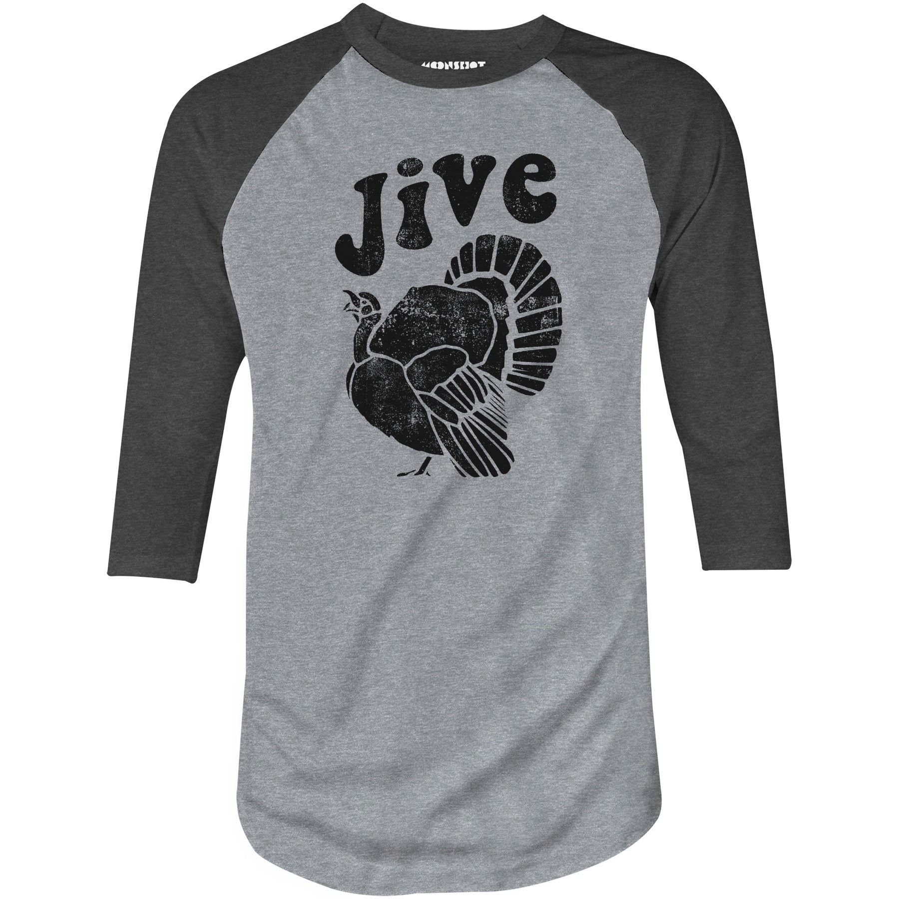 Jive Turkey - 3/4 Sleeve Raglan T-Shirt