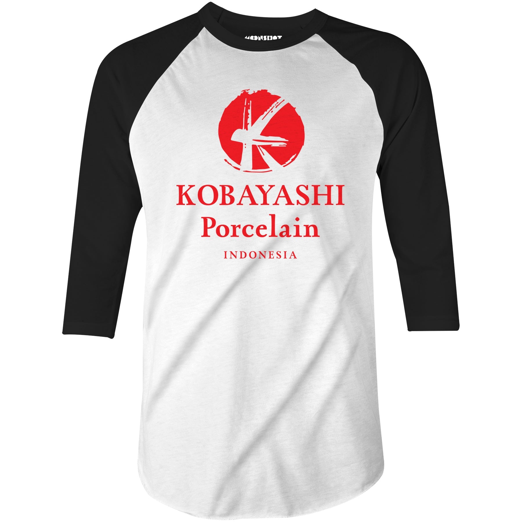 Kobayashi Porcelain - 3/4 Sleeve Raglan T-Shirt