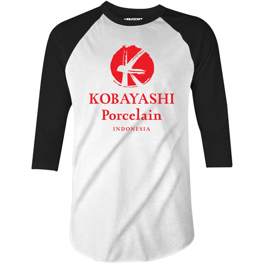 Kobayashi Porcelain - 3/4 Sleeve Raglan T-Shirt