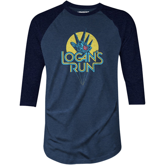 Logan's Run - 3/4 Sleeve Raglan T-Shirt
