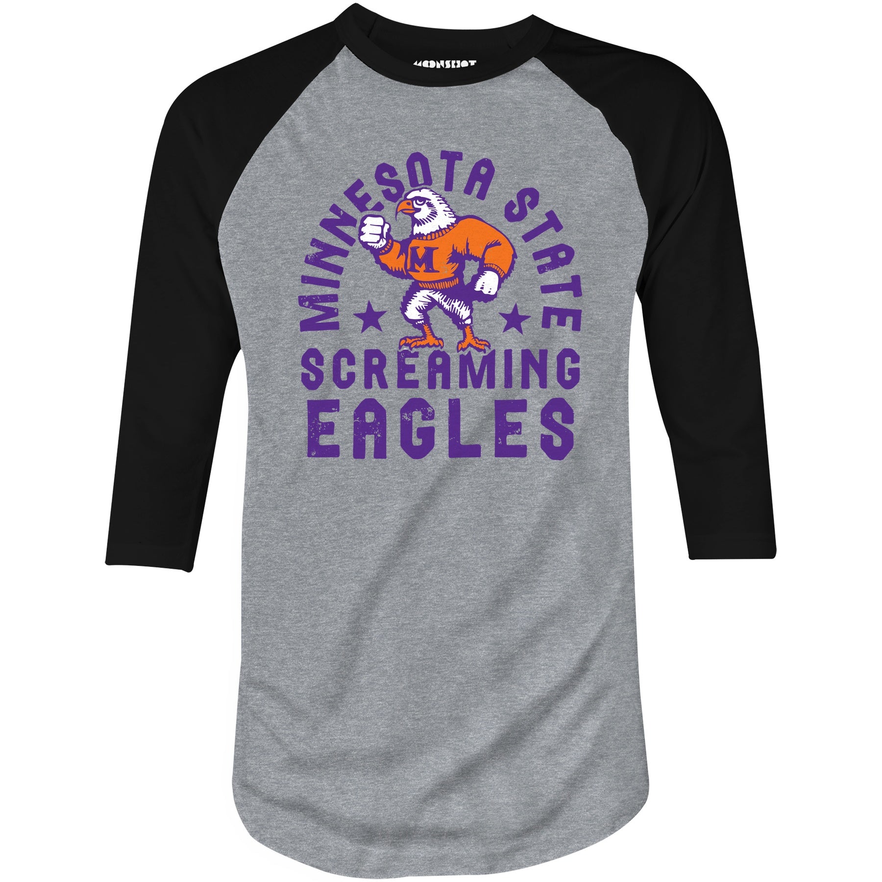 Minnesota State Screaming Eagles - 3/4 Sleeve Raglan T-Shirt