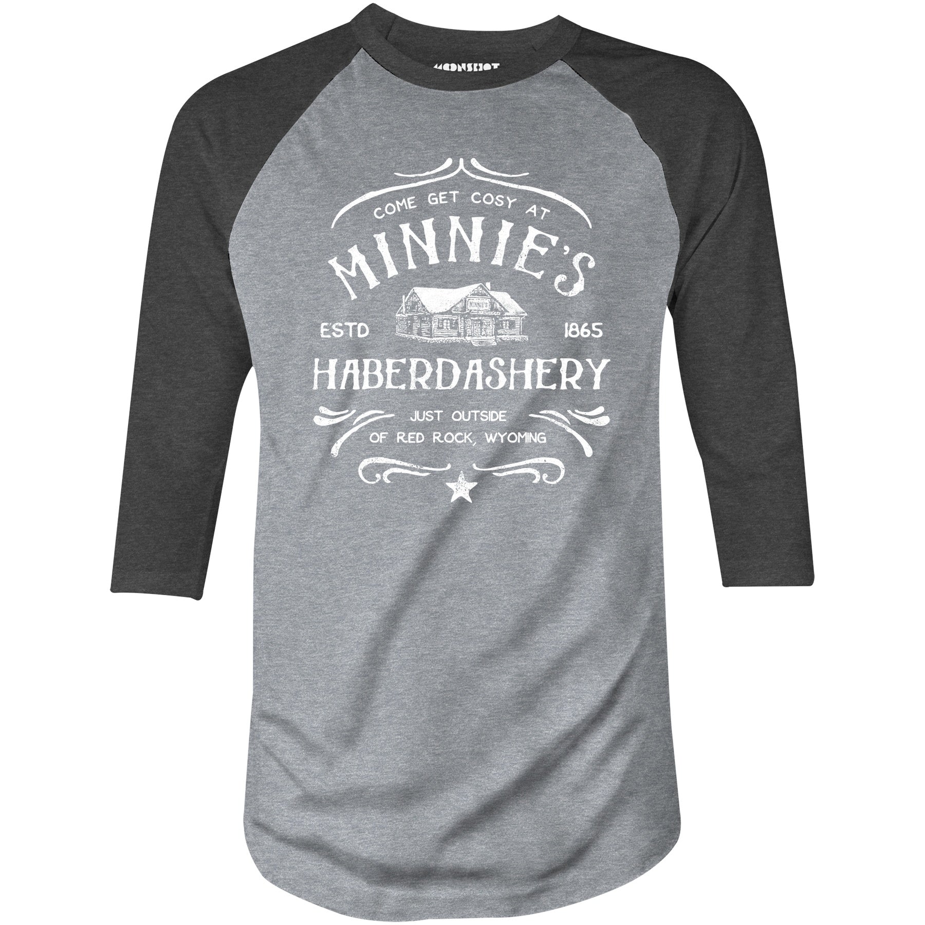 Minnie's Haberdashery - 3/4 Sleeve Raglan T-Shirt