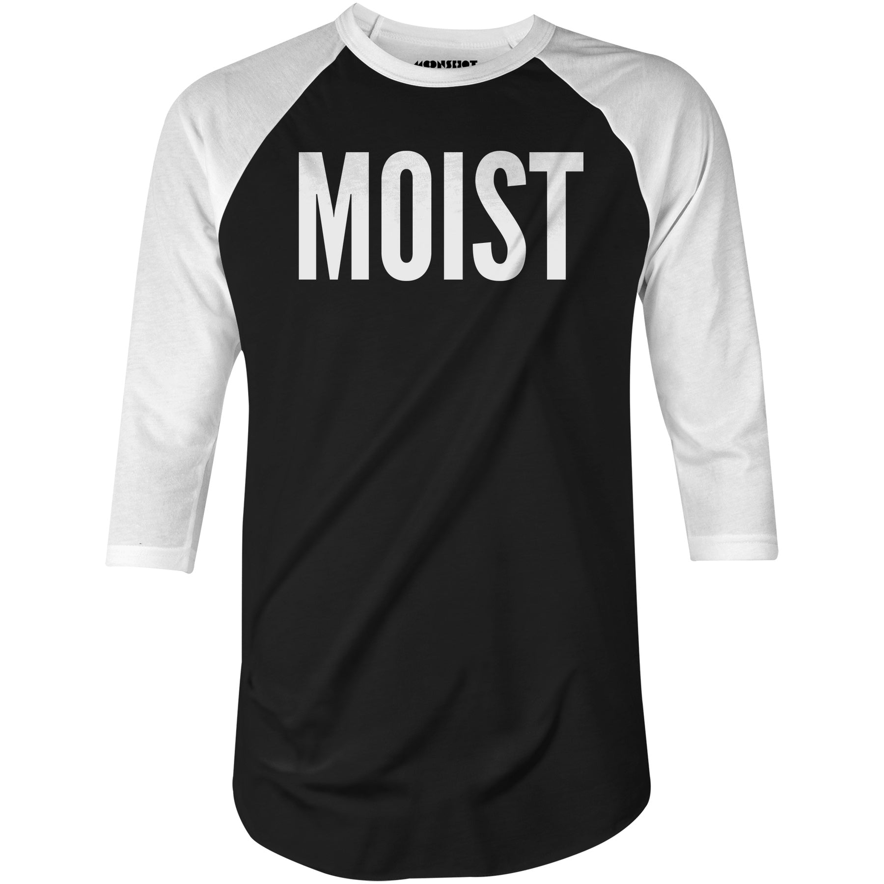Moist - 3/4 Sleeve Raglan T-Shirt