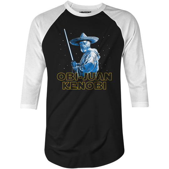 Obi-Juan - 3/4 Sleeve Raglan T-Shirt