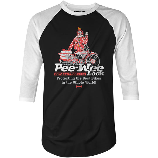 Pee-Wee Lock - 3/4 Sleeve Raglan T-Shirt