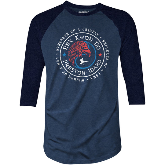 Rex Kwon Do - 3/4 Sleeve Raglan T-Shirt