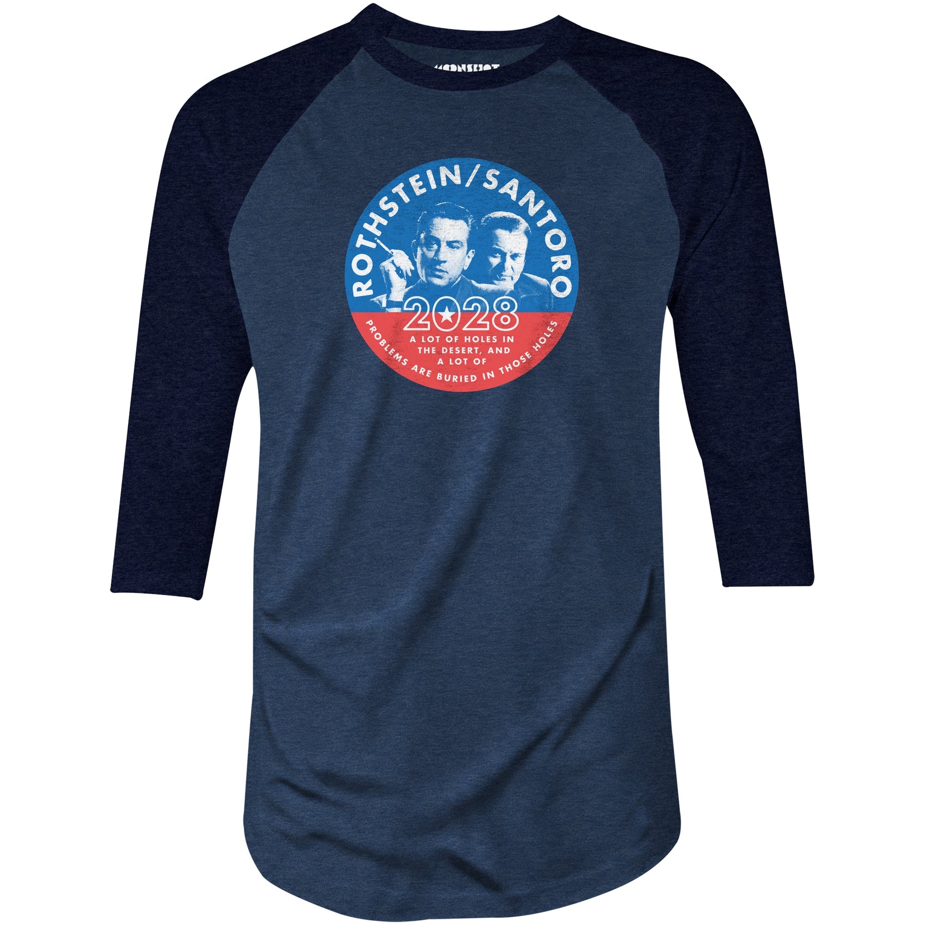 Rothstein Santoro 2028 - 3/4 Sleeve Raglan T-Shirt