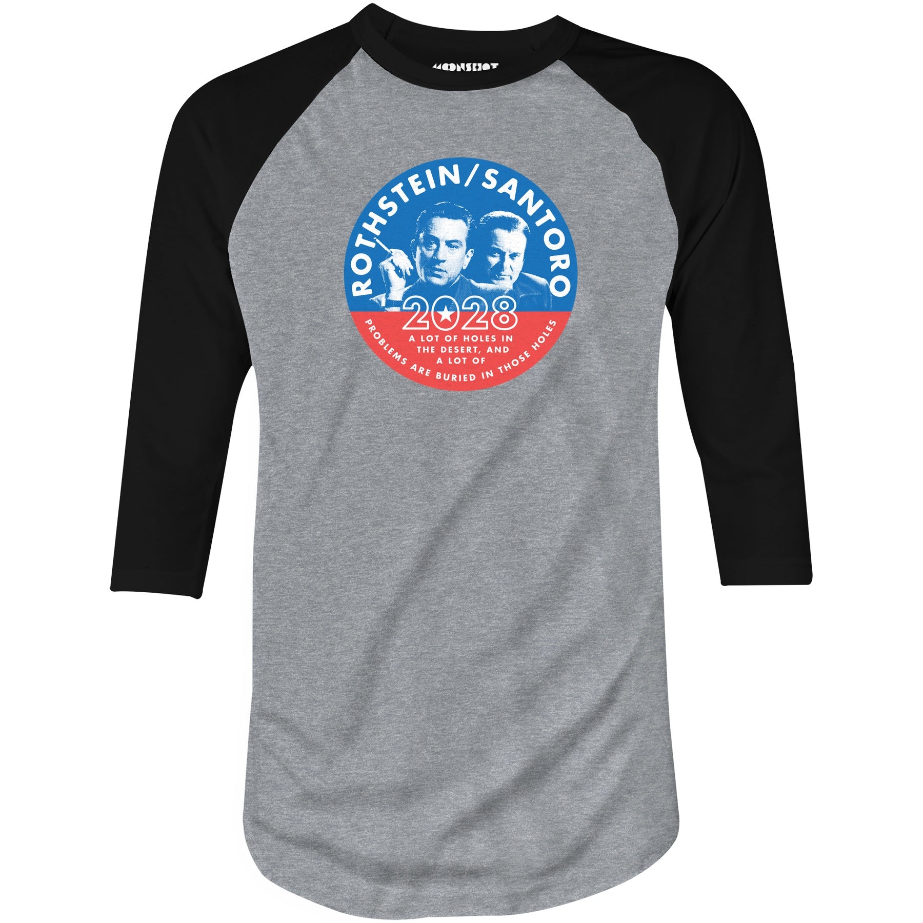 Rothstein Santoro 2028 - 3/4 Sleeve Raglan T-Shirt