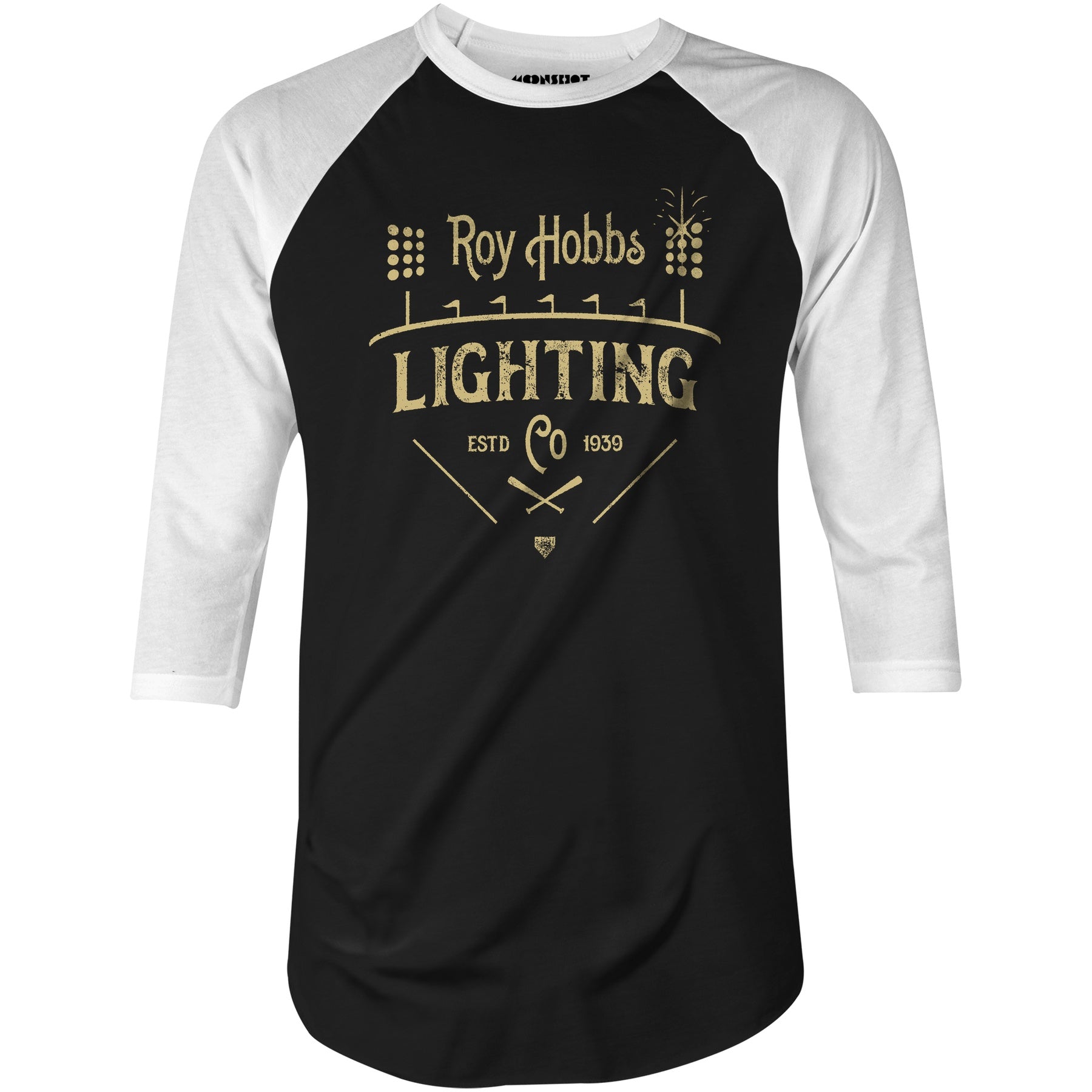 Roy Hobbs Lighting Co. - 3/4 Sleeve Raglan T-Shirt