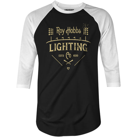Roy Hobbs Lighting Co. - 3/4 Sleeve Raglan T-Shirt