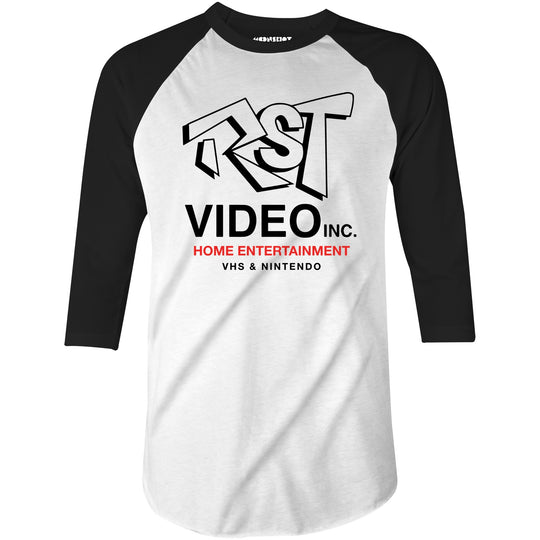 RST Video - Clerks - 3/4 Sleeve Raglan T-Shirt