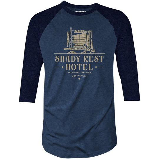 Shady Rest Hotel - 3/4 Sleeve Raglan T-Shirt